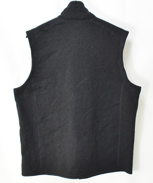 Patagonia 黒 ジップアップベスト 20年製 Patagonia パタゴニア シンチラ ジップアップフリースベスト