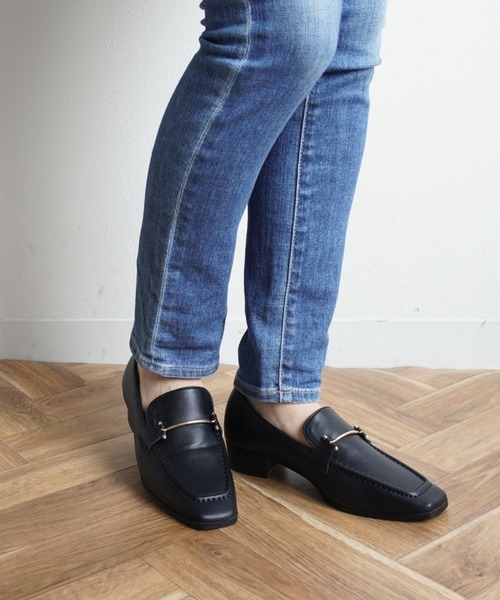 Fabby fabby（ファビィーファビィー）の「ビットローファー（ローファー・レディース・オフホワイト/ブラック/ベージュ/ブラウン・MEDIUM/SMALL/LARGE）」の20枚目の写真