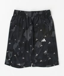 adidas（アディダス）の「アディダス adidas トレイン エッセンシャルズ シーズナル 総柄プリント レギュラーフィットショーツ（その他パンツ・キッズ）」