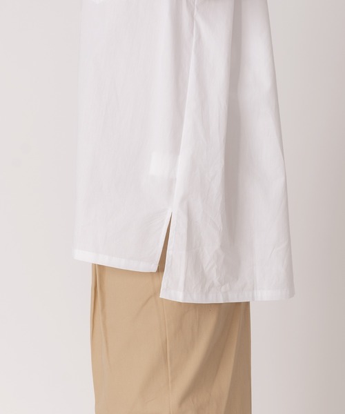ONCILY(オンシェリー)の「BROADCLOTH LOOSE SHIRT / ルーズブロードシャツ(シャツ/ブラウス・メンズ・グリーン/オフホワイト/ライトブルー/ブルー・MEDIUM/LARGE)」の14枚目の写真