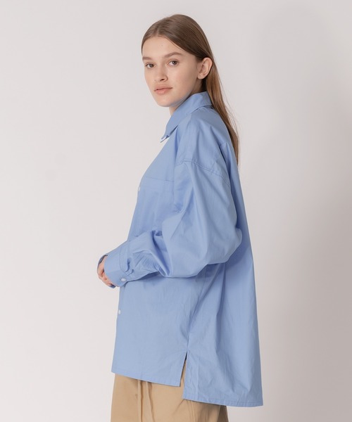 ONCILY(オンシェリー)の「BROADCLOTH LOOSE SHIRT / ルーズブロードシャツ(シャツ/ブラウス・メンズ・グリーン/オフホワイト/ライトブルー/ブルー・MEDIUM/LARGE)」の17枚目の写真