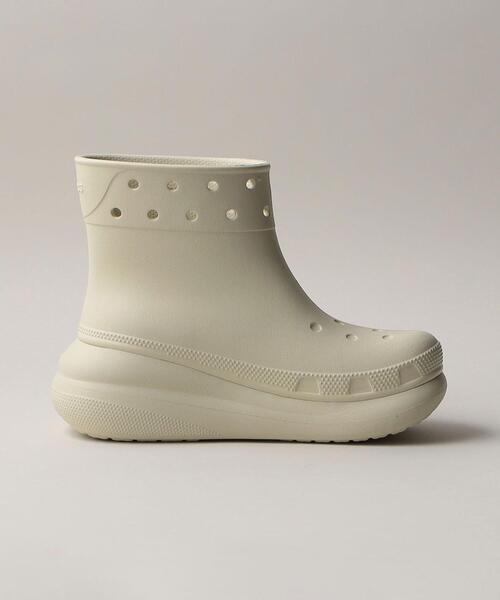 crocs（クロックス）の「【WEB限定】＜crocs＞ CLASSIC CRUSH BOOT（レインシューズ・レディース・オフホワイト/ブラック・22cm/23cm/24cm）」の5枚目の写真