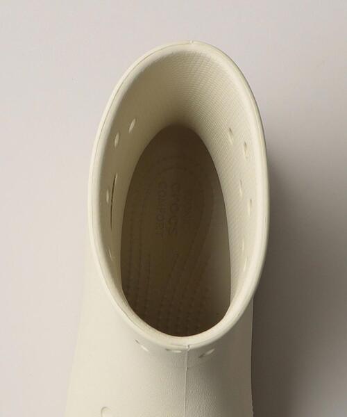crocs（クロックス）の「【WEB限定】＜crocs＞ CLASSIC CRUSH BOOT（レインシューズ・レディース・オフホワイト/ブラック・22cm/23cm/24cm）」の8枚目の写真