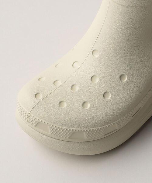crocs（クロックス）の「【WEB限定】＜crocs＞ CLASSIC CRUSH BOOT（レインシューズ・レディース・オフホワイト/ブラック・22cm/23cm/24cm）」の9枚目の写真