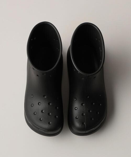 crocs（クロックス）の「【WEB限定】＜crocs＞ CLASSIC CRUSH BOOT（レインシューズ・レディース・オフホワイト/ブラック・22cm/23cm/24cm）」の11枚目の写真