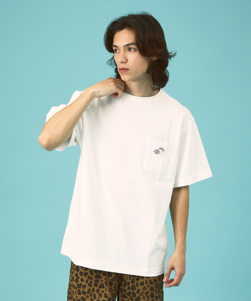 Dickies（ディッキーズ）の「【DICKIES/ディッキーズ】ポケットTシャツ / remind meバックプリントT-SHIRT / ユニセックス（Tシャツ/カットソー・メンズ・ブラック/グリーン/グレー/ホワイト・L/XL/M）」の16枚目の写真