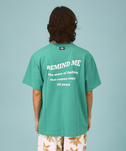 Dickies（ディッキーズ）の「【DICKIES/ディッキーズ】ポケットTシャツ / remind meバックプリントT-SHIRT / ユニセックス（Tシャツ/カットソー・メンズ・ブラック/グリーン/グレー/ホワイト・L/XL/M）」の5枚目の写真