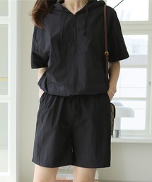 DAY CLOSET | レディース アノラックパーカー+ショートパンツ 上下2点セット(パーカー)