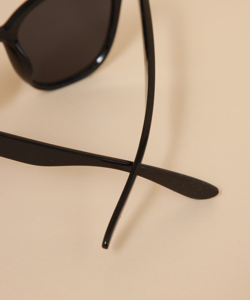 Cheek（チーク）の「スクエアビッグサングラス（サングラス・レディース・ブラウン/ブラック・FREE）」の10枚目の写真