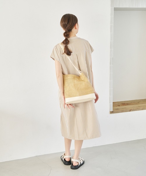 a:mure（アミュール）の「メッシュショルダーバッグ（ハンドバッグ・レディース・ブラック/ブラウン/ホワイト・FREE）」の11枚目の写真