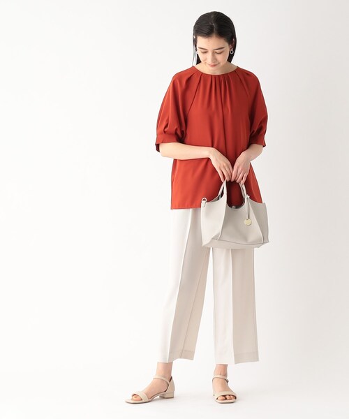 OPAQUE.CLIP(オペークドットクリップ)の「◆ミニトートバッグ【2WAY】(トートバッグ・レディース・ブラック/グレー/イエロー/オフホワイト・00)」の14枚目の写真