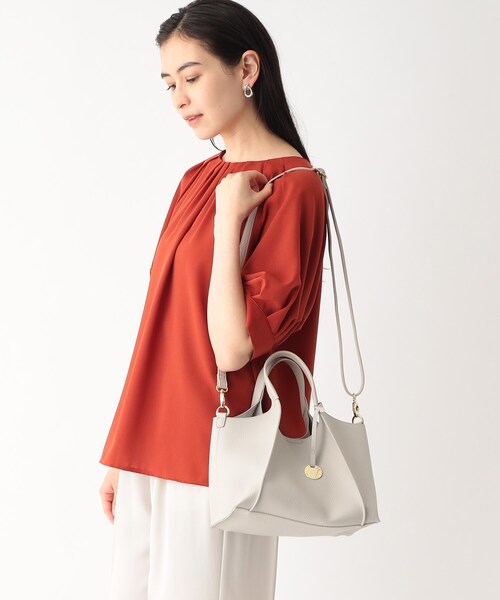 OPAQUE.CLIP(オペークドットクリップ)の「◆ミニトートバッグ【2WAY】(トートバッグ・レディース・ブラック/グレー/イエロー/オフホワイト・00)」の15枚目の写真