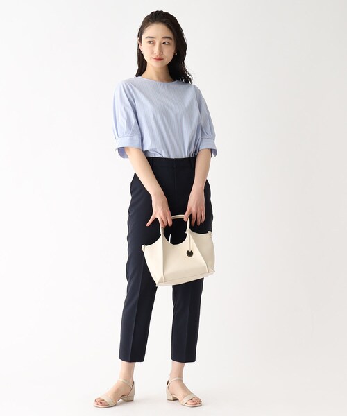 OPAQUE.CLIP(オペークドットクリップ)の「◆ミニトートバッグ【2WAY】(トートバッグ・レディース・ブラック/グレー/イエロー/オフホワイト・00)」の17枚目の写真