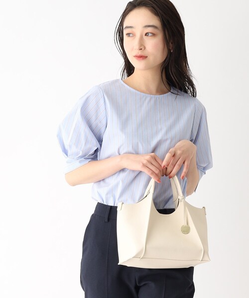 OPAQUE.CLIP(オペークドットクリップ)の「◆ミニトートバッグ【2WAY】(トートバッグ・レディース・ブラック/グレー/イエロー/オフホワイト・00)」の20枚目の写真