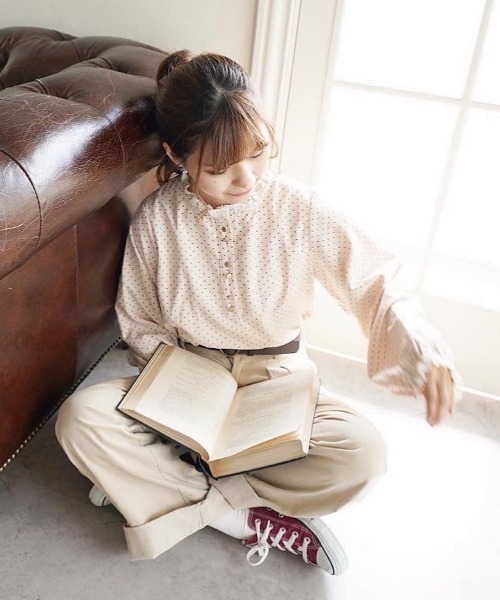 moi tytto(モイテュット)の「長袖ブラウス(シャツ/ブラウス・レディース・ナチュラル・FREE)」の7枚目の写真