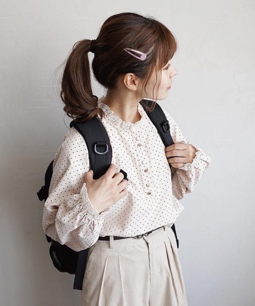 moi tytto(モイテュット)の「長袖ブラウス(シャツ/ブラウス・レディース・ナチュラル・FREE)」の9枚目の写真