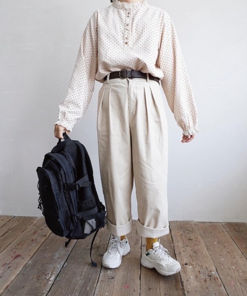 moi tytto(モイテュット)の「長袖ブラウス(シャツ/ブラウス・レディース・ナチュラル・FREE)」の4枚目の写真