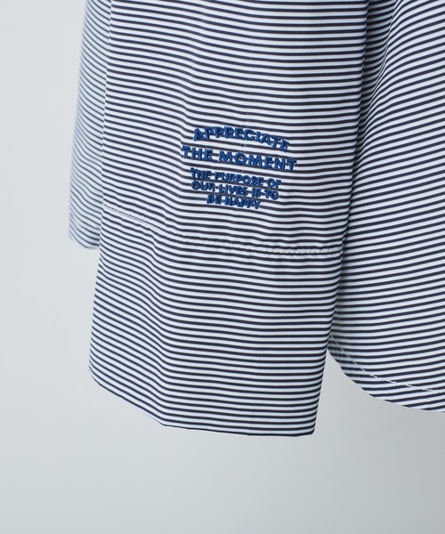 PUAL CE CIN（ピュアルセシン）の「ボーダー ロングスリーブラッシュガード（ラッシュガード・レディース・その他・FREE）」の7枚目の写真