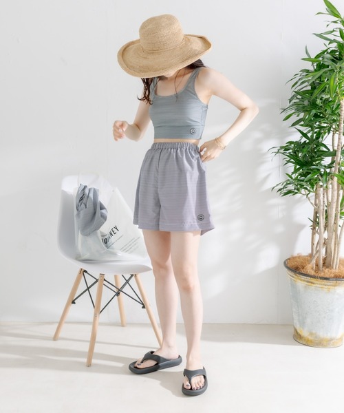 PUAL CE CIN（ピュアルセシン）の「ボーダー ロングスリーブラッシュガード（ラッシュガード・レディース・その他・FREE）」の17枚目の写真