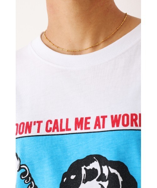 RODEO CROWNS WIDE BOWL（ロデオクラウンズワイドボウル）の「HOLIDAY LADY Tシャツ（Tシャツ/カットソー・レディース・ホワイト/ライトイエロー/ライトピンク・FREE）」の18枚目の写真