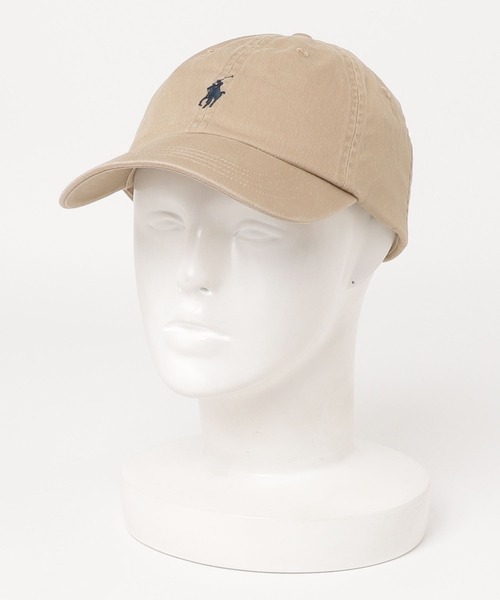 POLO RALPH LAUREN（ポロ ラルフ ローレン）の「コットン チノ ベースボール キャップ（キャップ・メンズ・ブラウン系3・ONE）」の3枚目の写真
