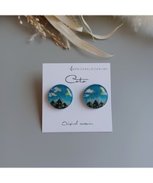【Coto】「TUKI」ペイントピアス(MA)