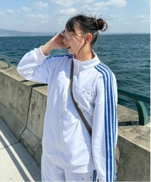 4本ライン トラックジャケット セットアップ