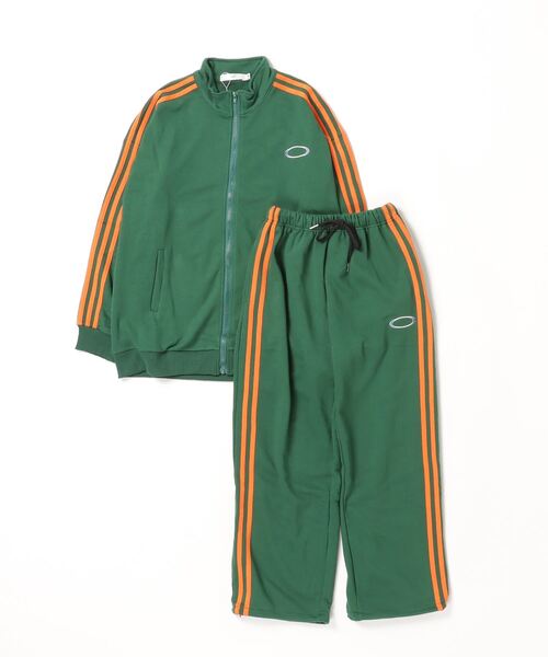 MJ　ジャージ４点セット Chick（チック）の「4本ライン トラックジャケット セットアップ