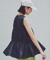 N.（N. Natural Beauty Basic） | ◆タイプライターティアードブラウス(シャツ/ブラウス)