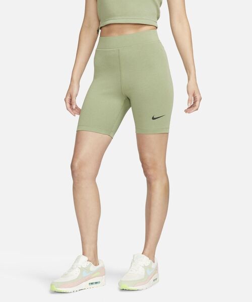 NIKE スポーツウェア 5in ハイウエスト バイカーショーツ 送関込 NIKE（ナイキ）の「ナイキ スポーツウェア クラシック