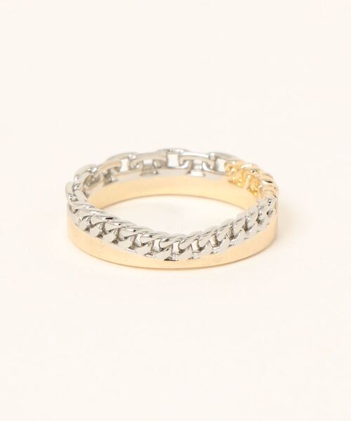 ROOM（-）の「bipartite bi-color ring（リング・レディース・ゴールド・FREE）」の2枚目の写真