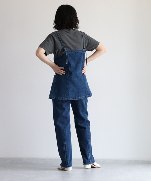 cepo（セポ）の「マルチウェイ デニムストレート（デニムパンツ・レディース・ブルー系1/ブラック・S/M/L）」の9枚目の写真