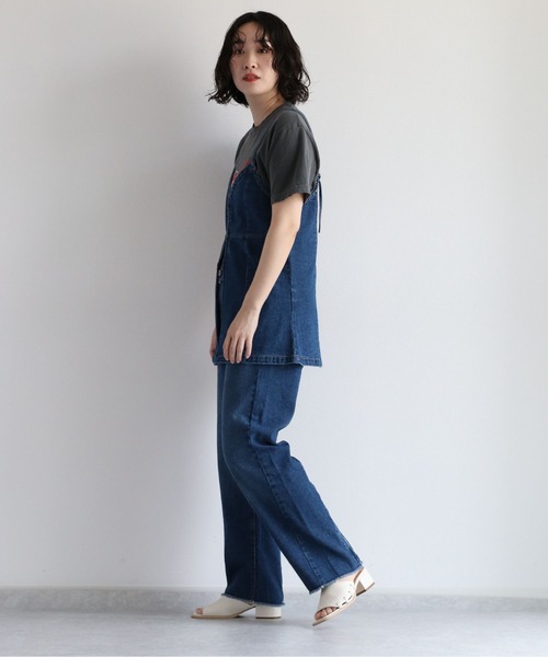 cepo（セポ）の「マルチウェイ デニムストレート（デニムパンツ・レディース・ブルー系1/ブラック・S/M/L）」の19枚目の写真