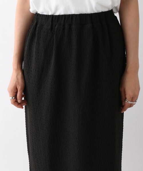 LEPSIM（レプシィム）の「シャーリングジャガードスカート　970459（スカート・レディース・ベージュ/ブラック/チャコールグレー・FREE/TALL）」の19枚目の写真