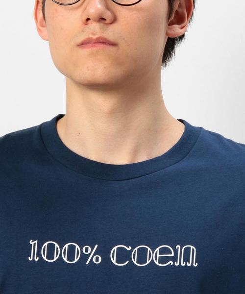 coen（コーエン）の「coenロゴプリントTシャツ（Tシャツ/カットソー・メンズ・ネイビー/ブラック/ホワイト・LARGE/X-LARGE/SMALL/MEDIUM）」の8枚目の写真