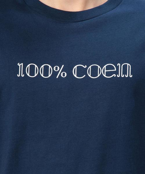 coen（コーエン）の「coenロゴプリントTシャツ（Tシャツ/カットソー・メンズ・ネイビー/ブラック/ホワイト・LARGE/X-LARGE/SMALL/MEDIUM）」の12枚目の写真