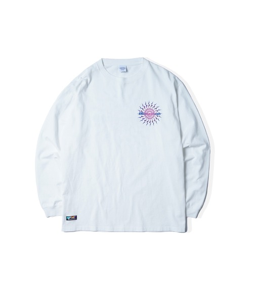 MANASTASH(マナスタッシュ)の「MANASTASH/マナスタッシュ/PUMICE L/S TEE MTN BURST(Tシャツ/カットソー・メンズ・ブラック/オレンジ/ホワイト・M/L/XL/2XL)」の17枚目の写真