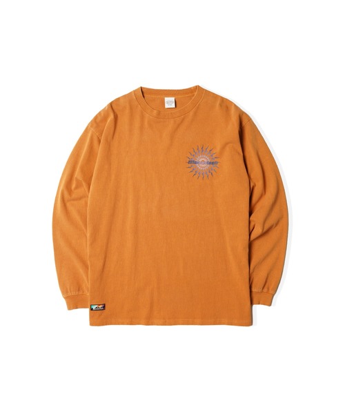 MANASTASH(マナスタッシュ)の「MANASTASH/マナスタッシュ/PUMICE L/S TEE MTN BURST(Tシャツ/カットソー・メンズ・ブラック/オレンジ/ホワイト・M/L/XL/2XL)」の21枚目の写真