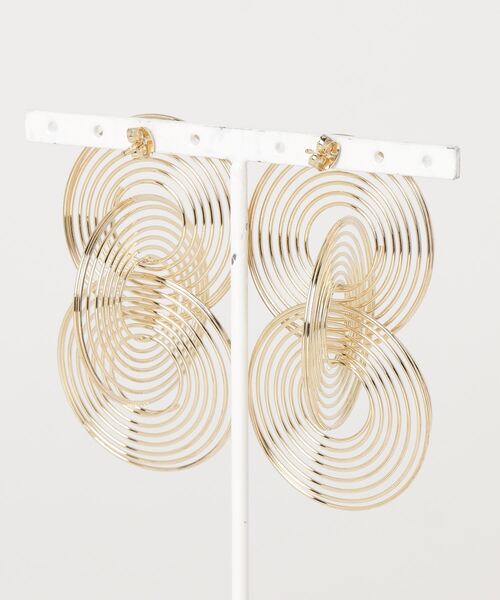 manana suerte（マニャーナスエルテ）の「スパイラルピアス（ピアス（両耳用）・レディース・シルバー/ゴールド・FREE）」の8枚目の写真