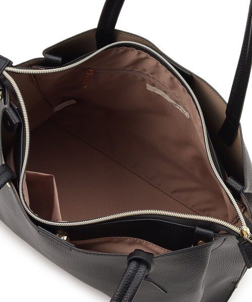 SHOO・LA・RUE（シューラルー）の「◆【軽量／2WAY／A4】ふわっと軽いトートバッグ（トートバッグ・レディース・サンドベージュ/ブラック/グレー・00）」の7枚目の写真