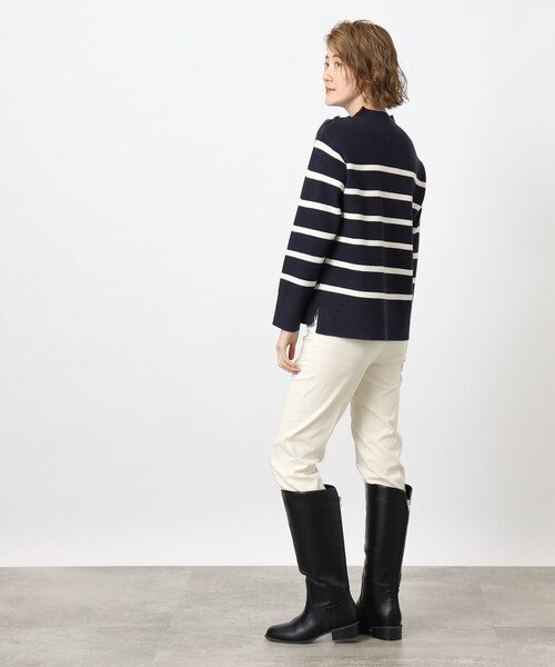 grove(グローブ)の「◆【洗える】大人気!毛玉軽減ハイネックプルオーバー(ニット/セーター・レディース・ブルー系その他4/ナチュラル/オレンジ/アイボリー系2・03/02/01/05/04)」の13枚目の写真