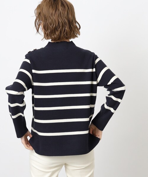 grove(グローブ)の「◆【洗える】大人気!毛玉軽減ハイネックプルオーバー(ニット/セーター・レディース・ブルー系その他4/ナチュラル/オレンジ/アイボリー系2・03/02/01/05/04)」の10枚目の写真