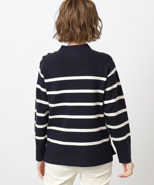 grove(グローブ)の「◆【洗える】大人気!毛玉軽減ハイネックプルオーバー(ニット/セーター・レディース・ブルー系その他4/ナチュラル/オレンジ/アイボリー系2・03/02/01/05/04)」の6枚目の写真