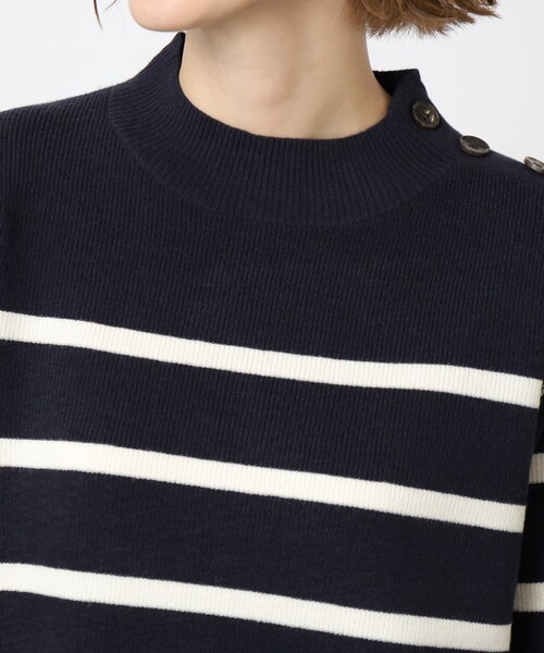 grove(グローブ)の「◆【洗える】大人気!毛玉軽減ハイネックプルオーバー(ニット/セーター・レディース・ブルー系その他4/ナチュラル/オレンジ/アイボリー系2・03/02/01/05/04)」の5枚目の写真