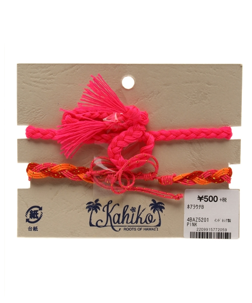 Kahiko（カヒコ）の「【kahiko】ホアラウナ FRIENDSHIPブレスレット（ブレスレット・レディース・グリーン/ピンク/ブルー/イエロー/オレンジ・FREE）」の12枚目の写真
