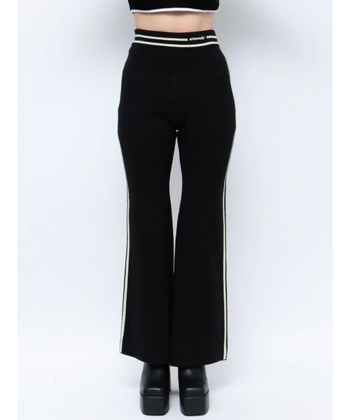 EMODA（エモダ）の「チューズラインロゴパンツ【セットアップ着用可能】（その他パンツ・レディース・ネイビー/グリーン/ベージュ/ブラック・FREE）」の20枚目の写真