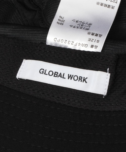 GLOBAL WORK（グローバルワーク）の「洗えるクリーンバケハ/975680（ハット・メンズ・ブラック・FREE）」の10枚目の写真