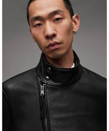 XL 美品 ALLSAINTS TARO BIKER レザージャケット ブラック ALLSAINTS Taro Leather Biker Jacket | endource