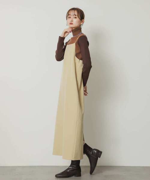 SENSE OF PLACE by URBAN RESEARCH(センスオブプレイスバイアーバンリサーチ)の「バイカラータートルコンパクトセーター(ニット/セーター・レディース・グレー/ブラック/アイボリー/ブラウン/ネイビー・ONE)」の20枚目の写真