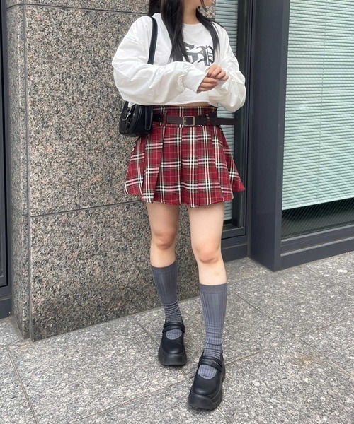 SPIGA(スピーガ)の「SPロゴショート丈スウェット(Tシャツ/カットソー・レディース・ブラック/ホワイト/グレー・FREE)」の6枚目の写真